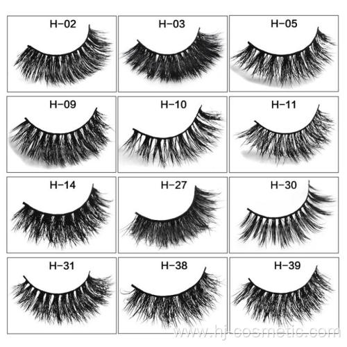 wholesale 3d mink fur false eyelash 3d mink fake eyelashes